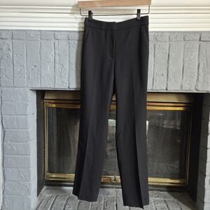 J.Crew Kate Black High Rise Pant in Italian Wool Blend, Size XXS-XS/00-0